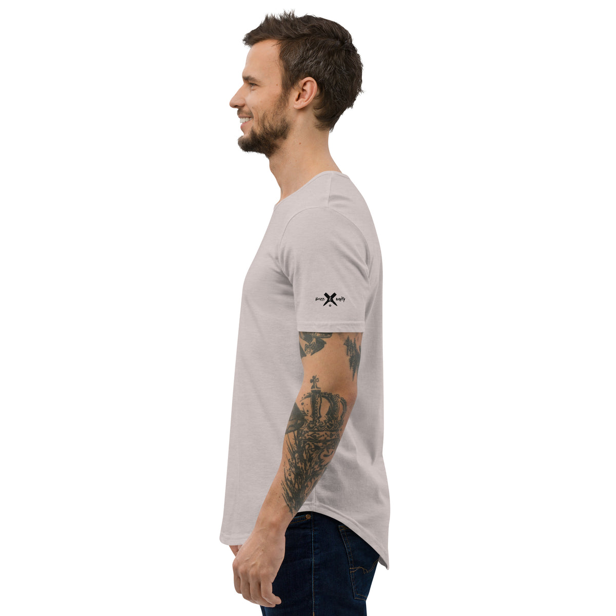 Men's Curved Hem T-Shirt — Howard Family Designs