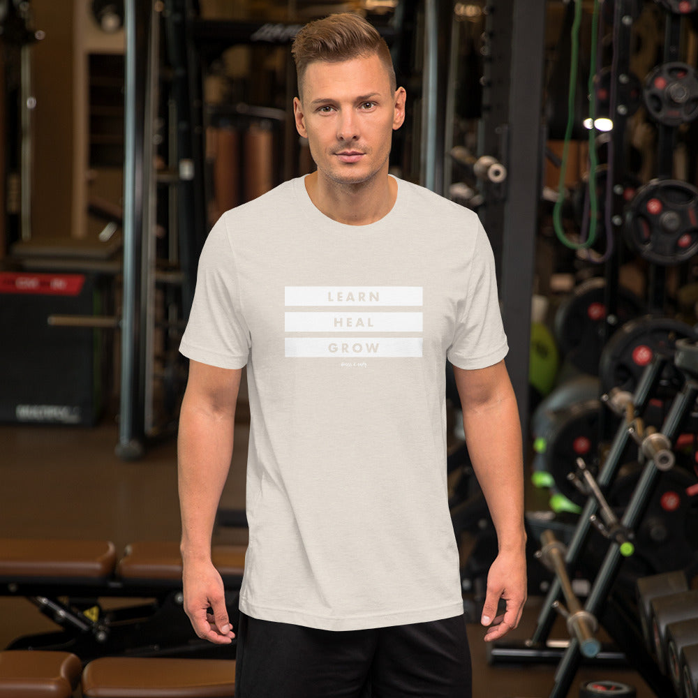 LEARN, HEAL, GROW T-SHIRT