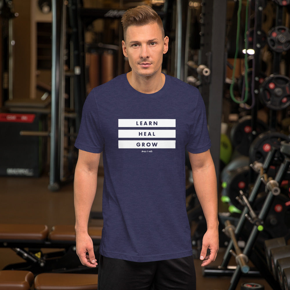 LEARN, HEAL, GROW T-SHIRT