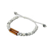 Mini Luxury Bracelet - Howlite + Rose Gold