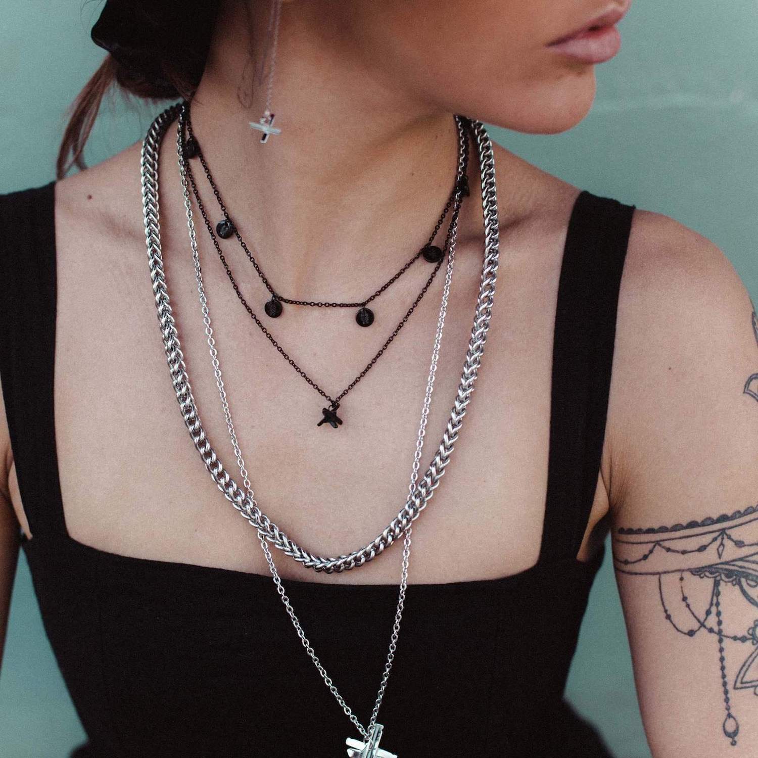 Titanium Multi Charm Set