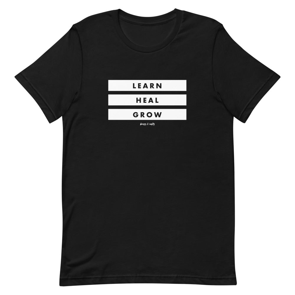 LEARN, HEAL, GROW T-SHIRT